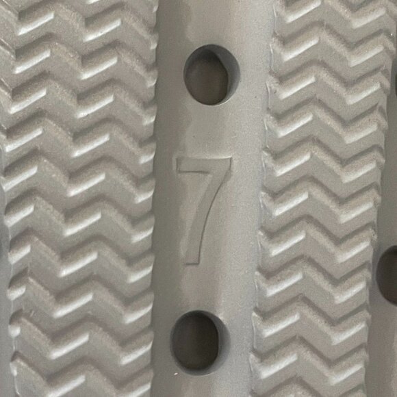 Beach Slides By JSlides Grey EVA Double Buckle Sandals Women 7M Summer Coastal - Picture 12 of 13